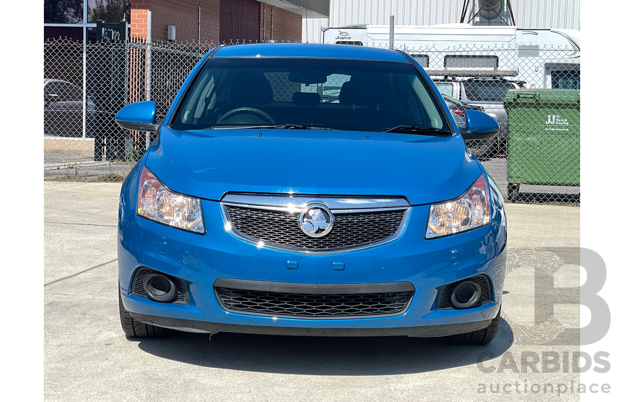 9/2012 Holden Cruze CD JH MY12 4d Sedan Blue 1.4L