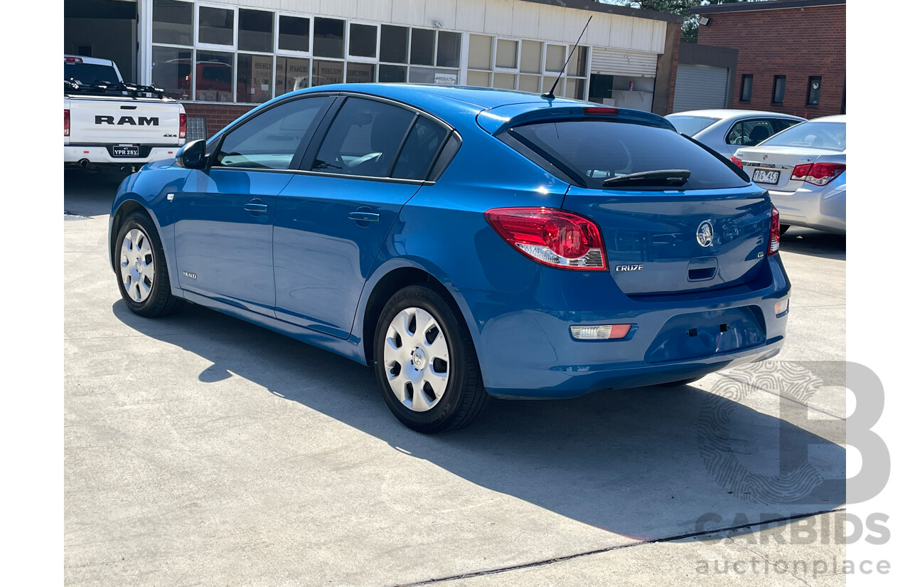 9/2012 Holden Cruze CD JH MY12 4d Sedan Blue 1.4L