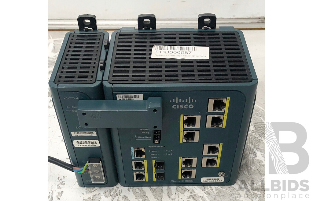 Cisco IE-3000-8TC Industrial Ethernet Switch