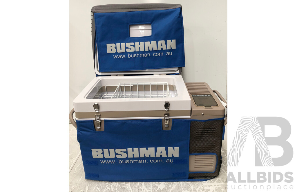 Original Bushman Fridge 35-52L 12V/240V with Extension Kit (Current Retail Price $1,495)