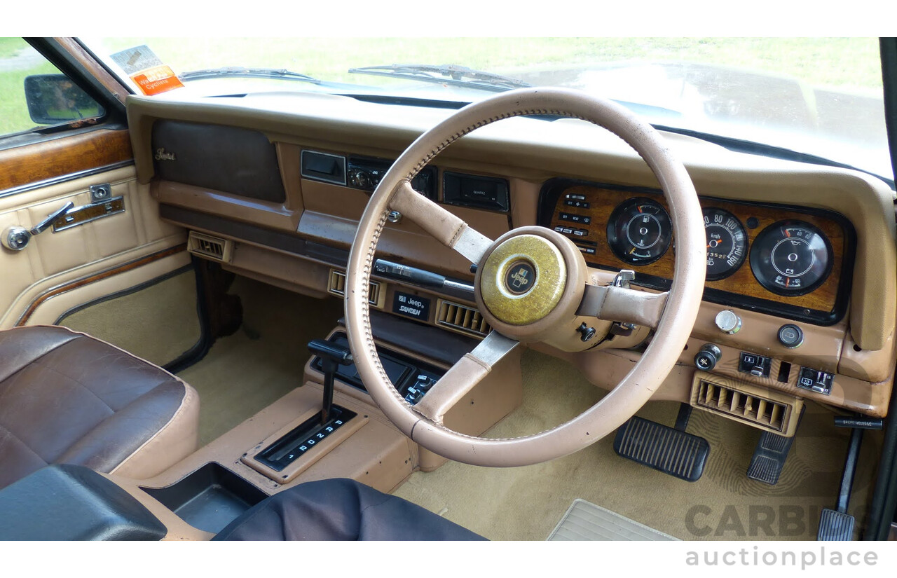 4/1984 Jeep Cherokee SJ Limited (4x4) 4d Wagon Brown/Gold 5.9L V8