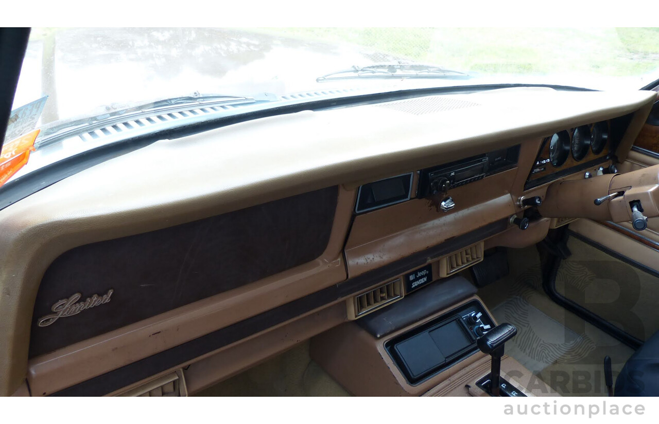 4/1984 Jeep Cherokee SJ Limited (4x4) 4d Wagon Brown/Gold 5.9L V8