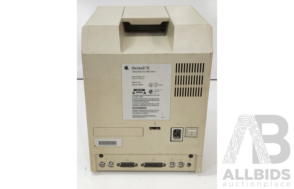 Apple (M5010) Macintosh SE Desktop Computer