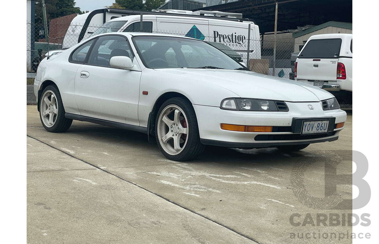 4/1993 Honda Prelude Si (4ws)  2d Coupe White 2.3L