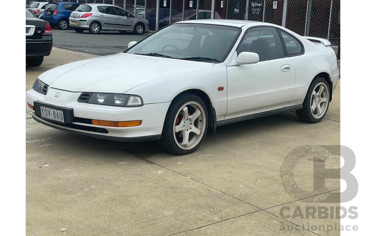 4/1993 Honda Prelude Si (4ws)  2d Coupe White 2.3L