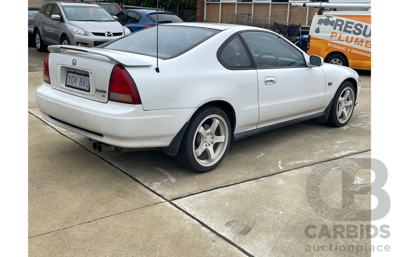 4/1993 Honda Prelude Si (4ws)  2d Coupe White 2.3L