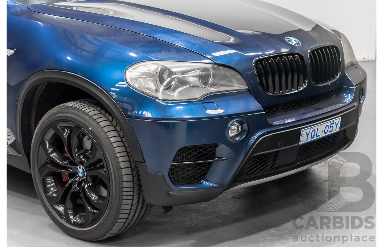 6/2010 Bmw X5 Xdrive 50i Sport E70 MY10 4d Wagon Blue 4.4L Twin Turbo V8