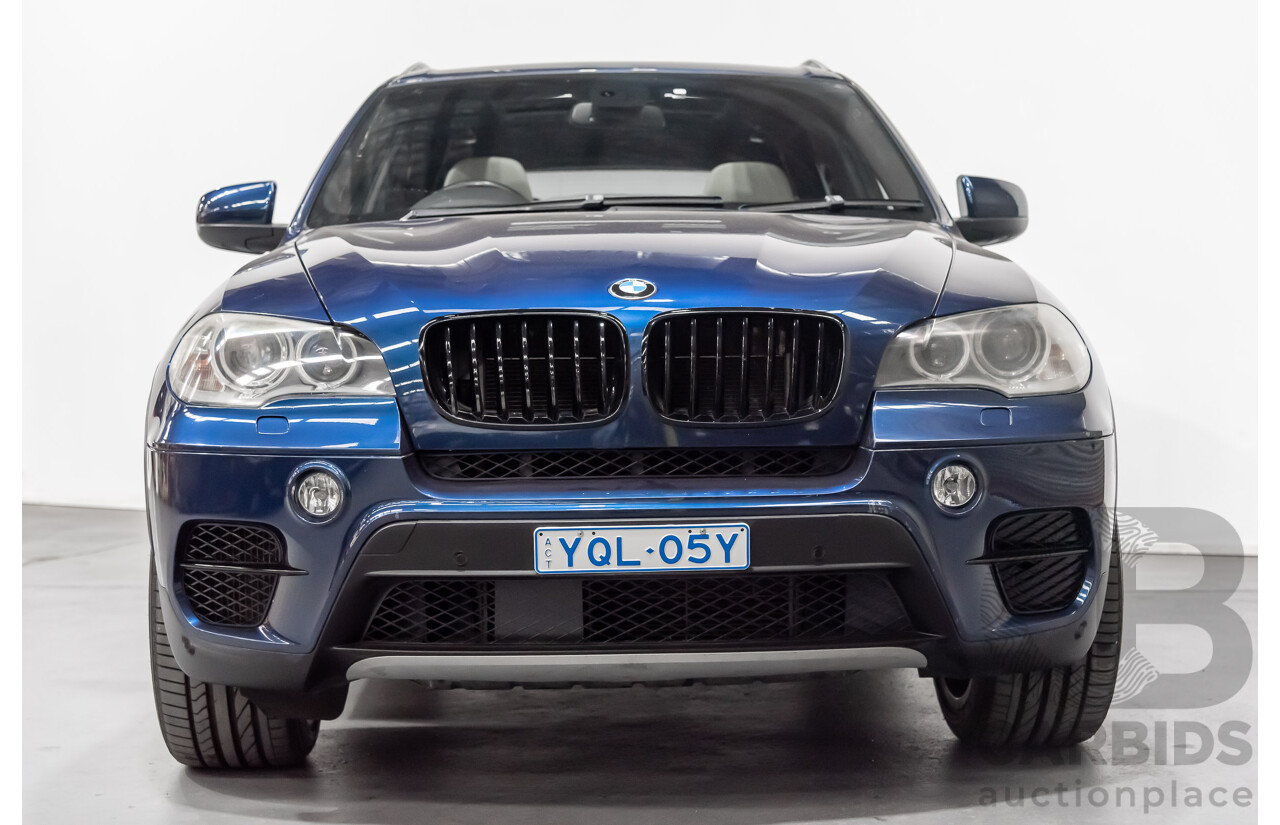 6/2010 Bmw X5 Xdrive 50i Sport E70 MY10 4d Wagon Blue 4.4L Twin Turbo V8