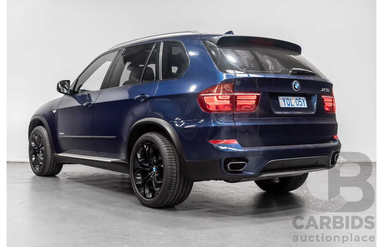 6/2010 Bmw X5 Xdrive 50i Sport E70 MY10 4d Wagon Blue 4.4L Twin Turbo V8