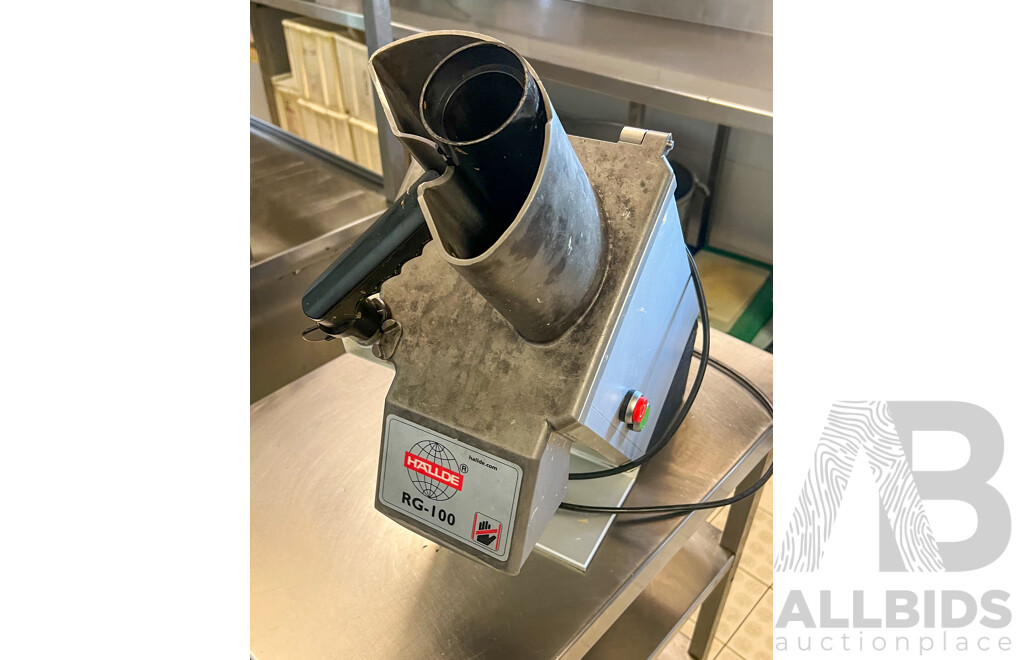 Hallde RG-100 Vegetable Preparation Machine