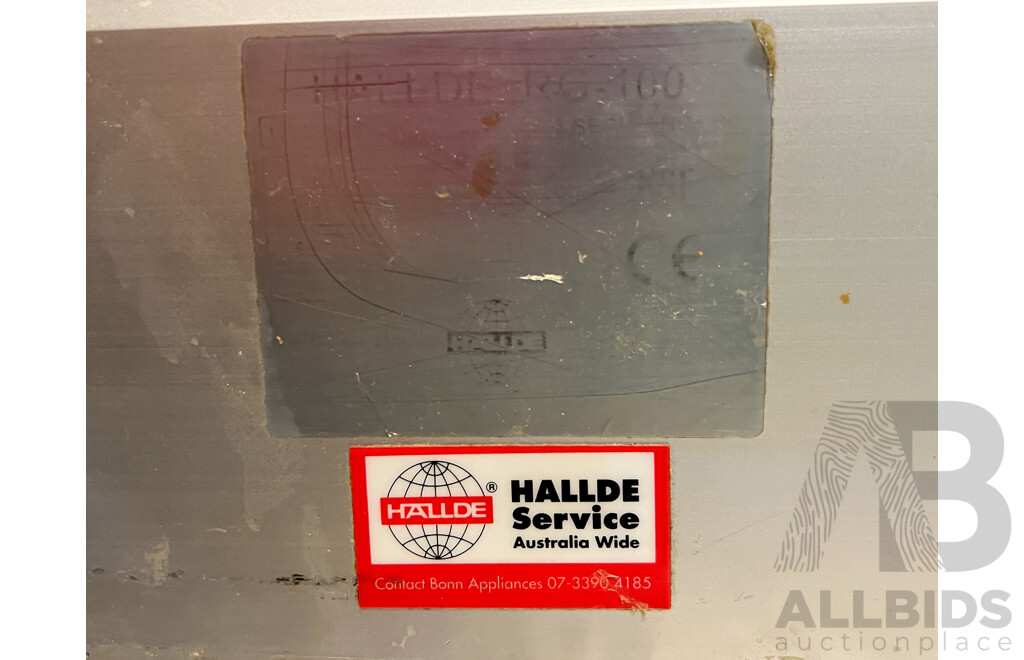 Hallde RG-100 Vegetable Preparation Machine