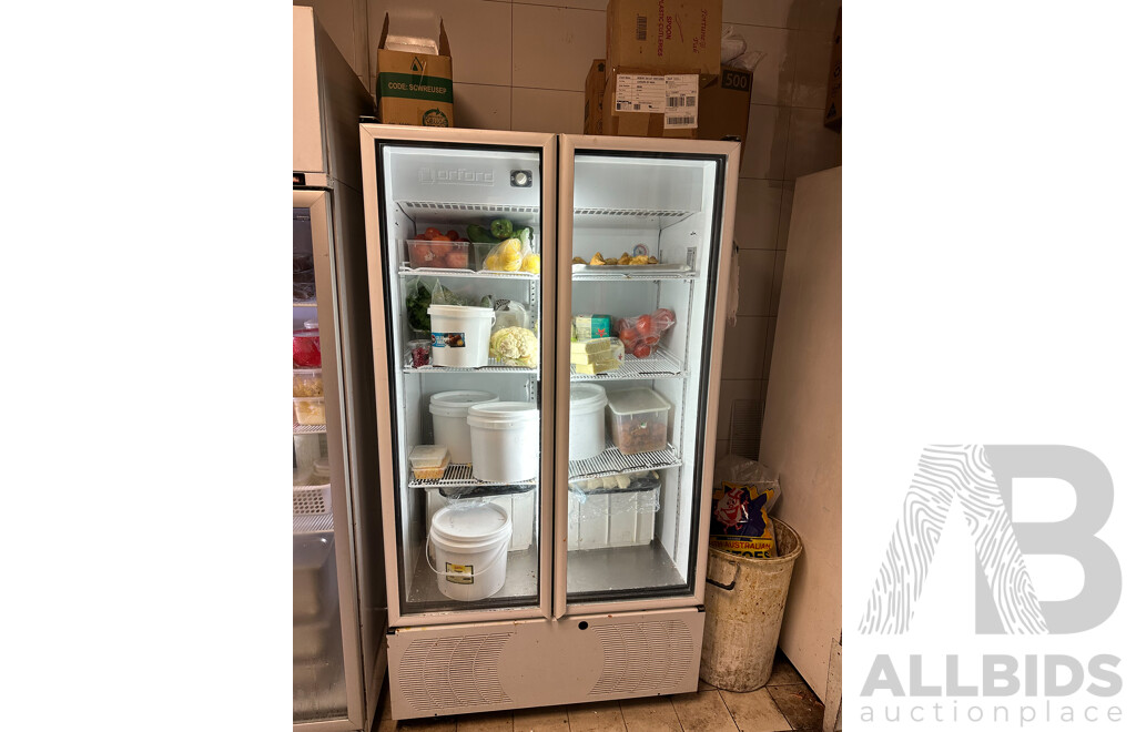 Oxford Commercial Upright Fridge FM30S2 R-a