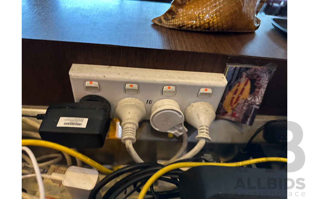 GONE DO NOT LIST Four Meter Commercial Counter with Stainless Bench with Sink and Tap,Drawers,  Bench Power Outlets and Telephony Points