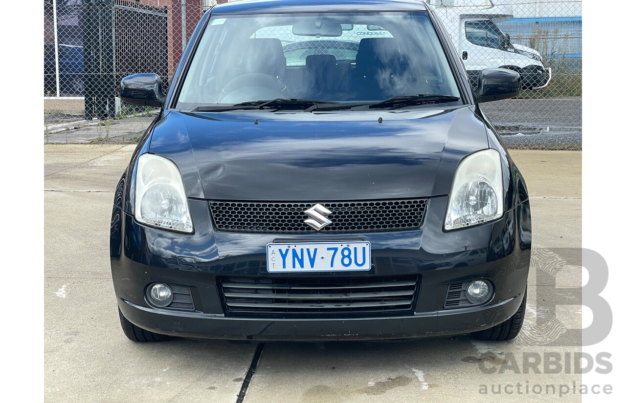 11/2005 Suzuki Swift S EZ 5d Hatchback Black 1.5L