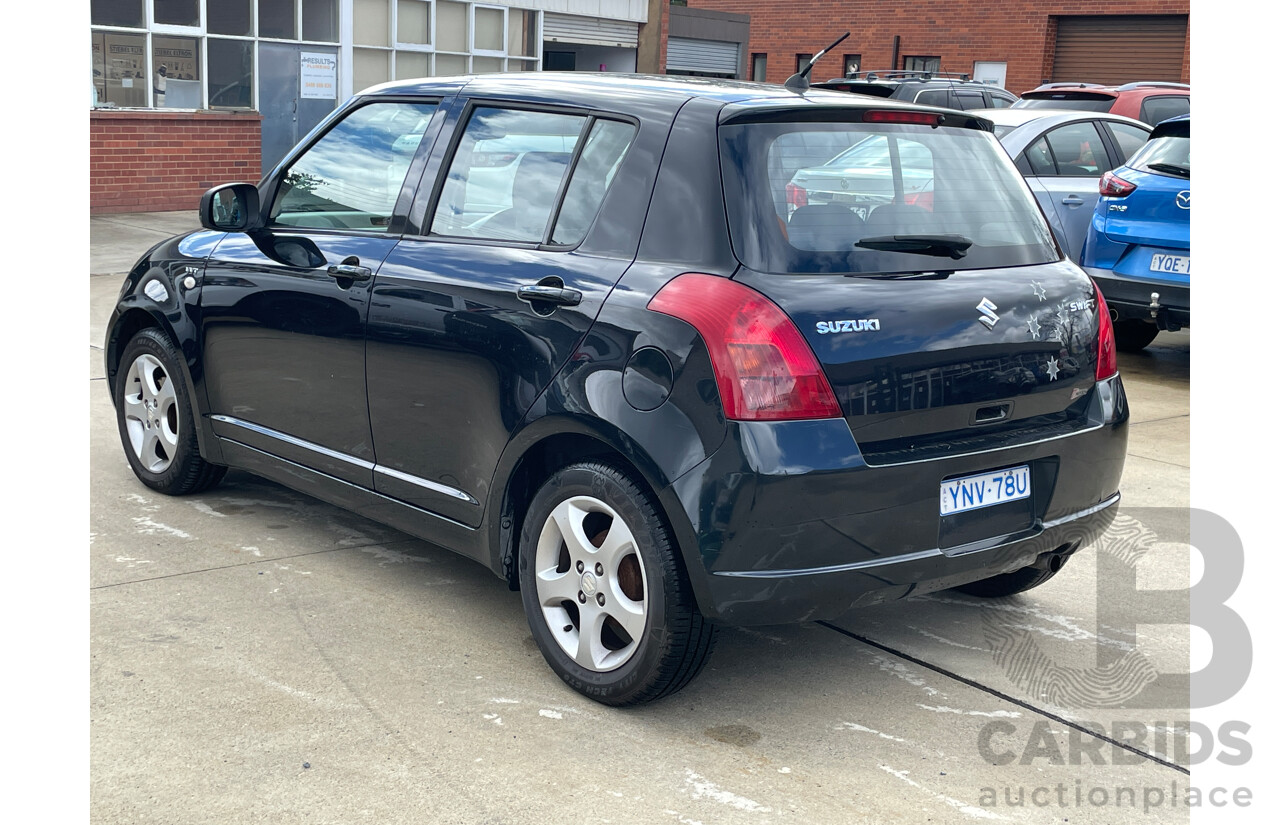 11/2005 Suzuki Swift S EZ 5d Hatchback Black 1.5L