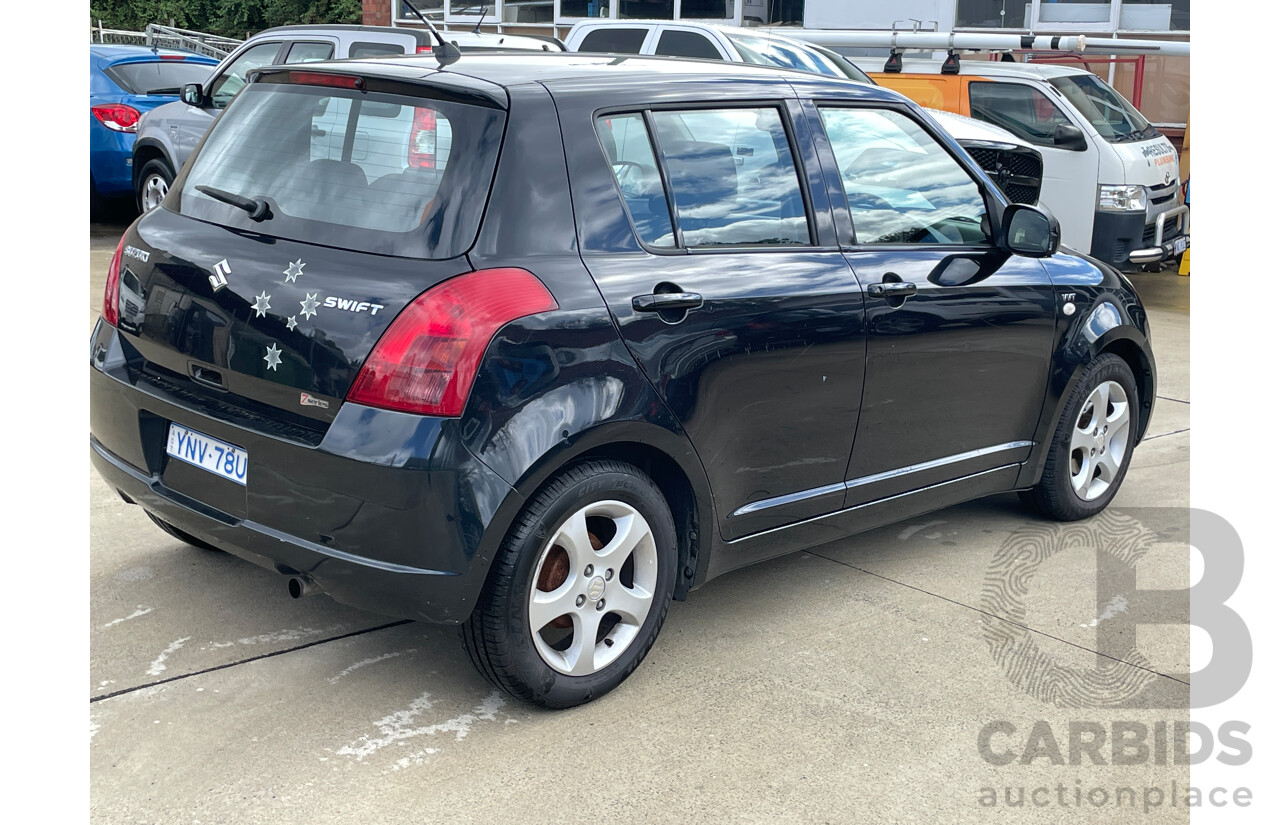 11/2005 Suzuki Swift S EZ 5d Hatchback Black 1.5L