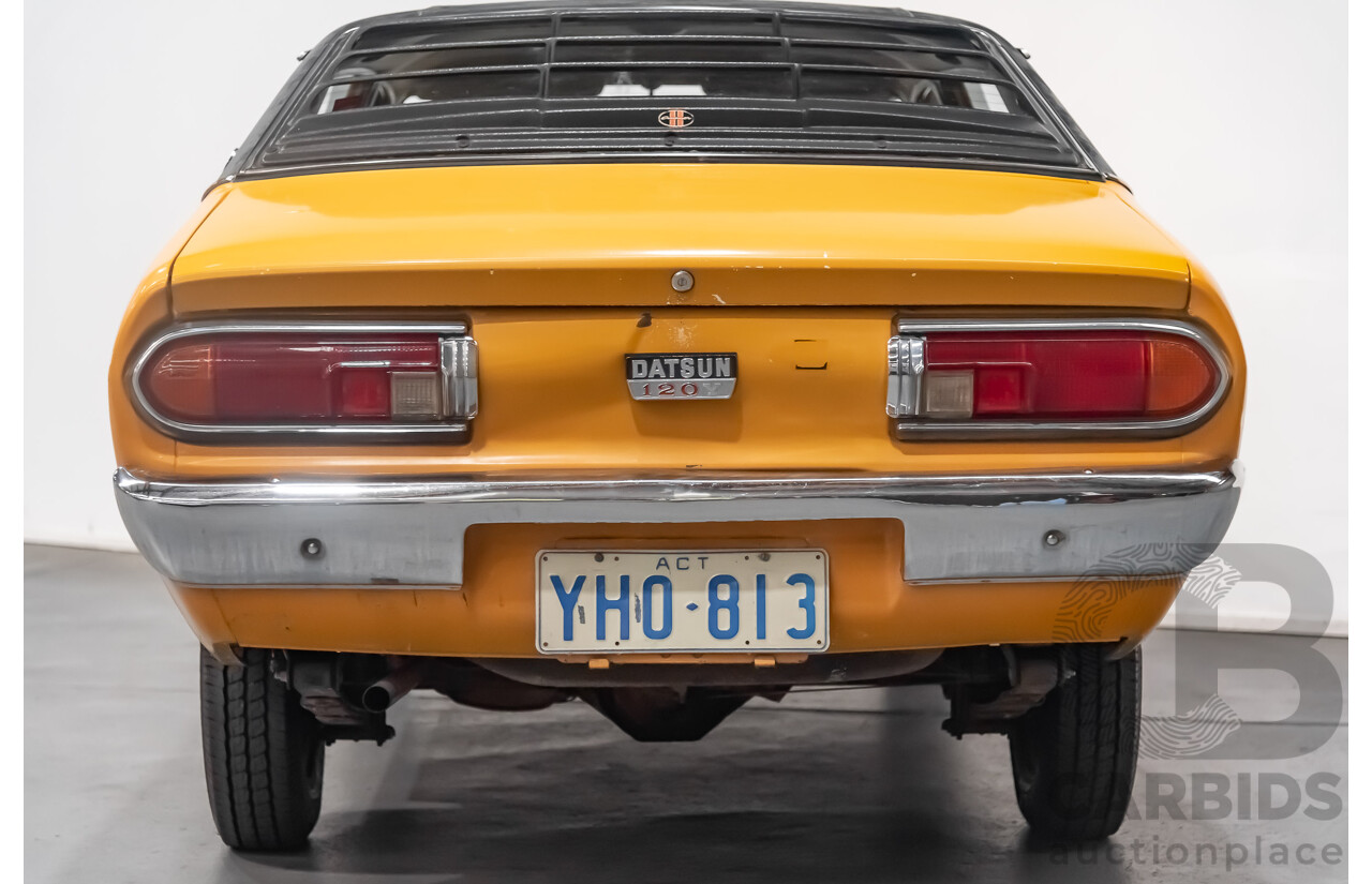 12/1976 Datsun 120y GL 4d Sedan Orange 1.2L