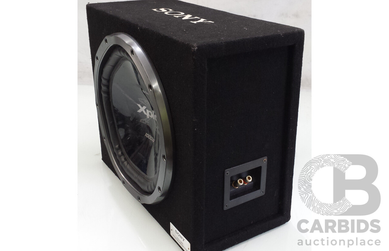 Sony Xplod 1000 Watt High Power Bass Reflex Subwoofer System