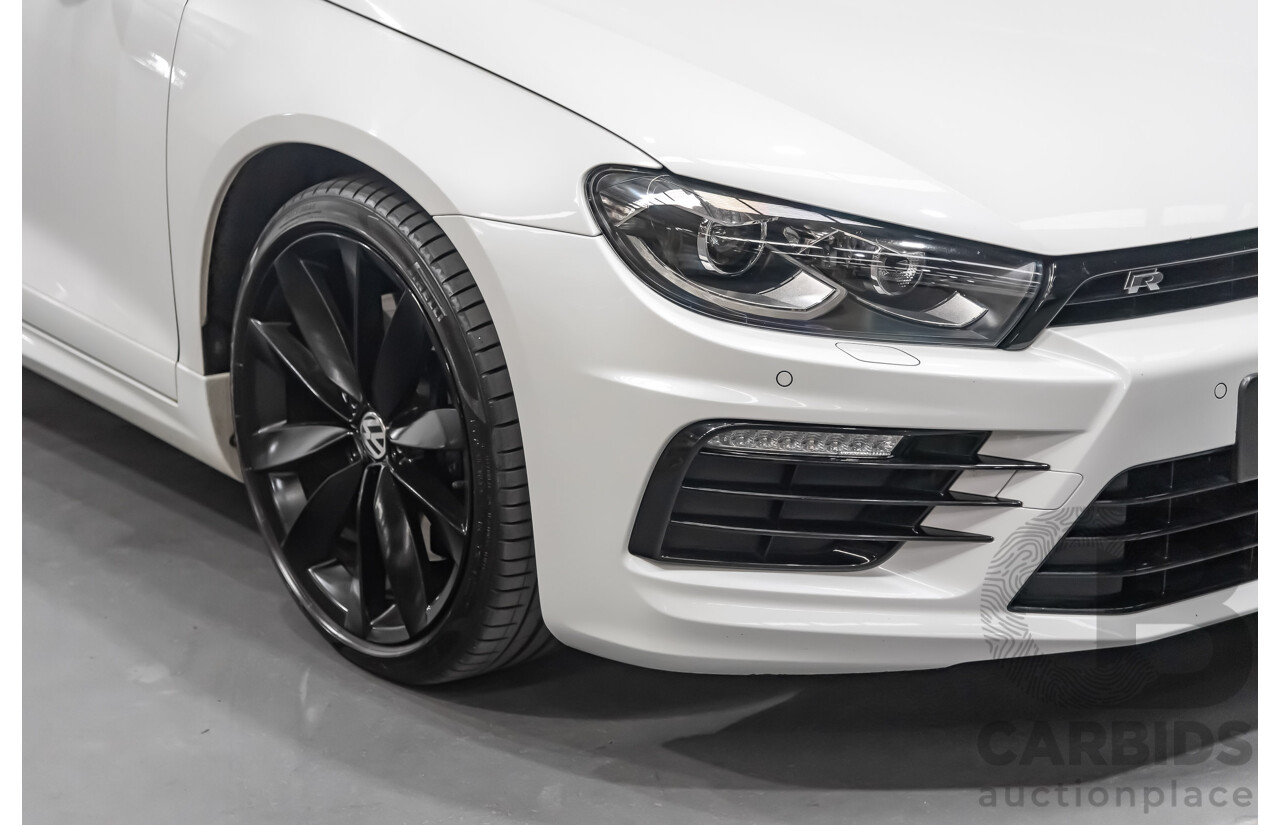 11/2016 Volkswagen Scirocco R 1S Wolfsburg Edition 94/150 3d Coupe White 2.0L Turbo