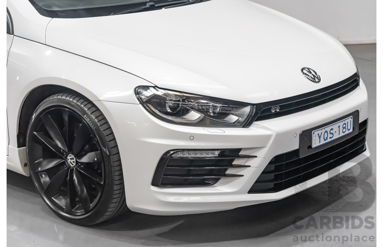 11/2016 Volkswagen Scirocco R 1S Wolfsburg Edition 94/150 3d Coupe White 2.0L Turbo