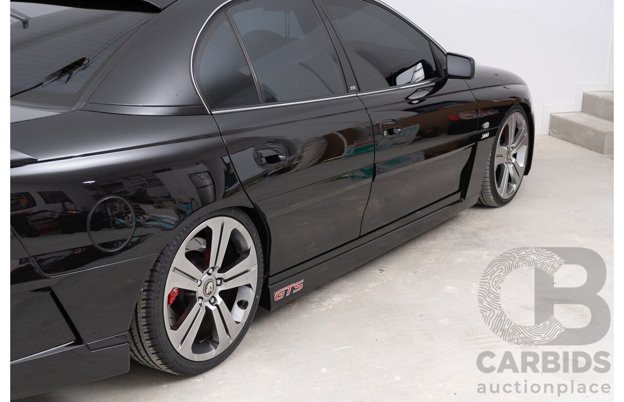 10/2002 Holden HSV VY GTS 300 Build No.10 Y-SERIES 4d Sedan Phantom Black 5.7L V8