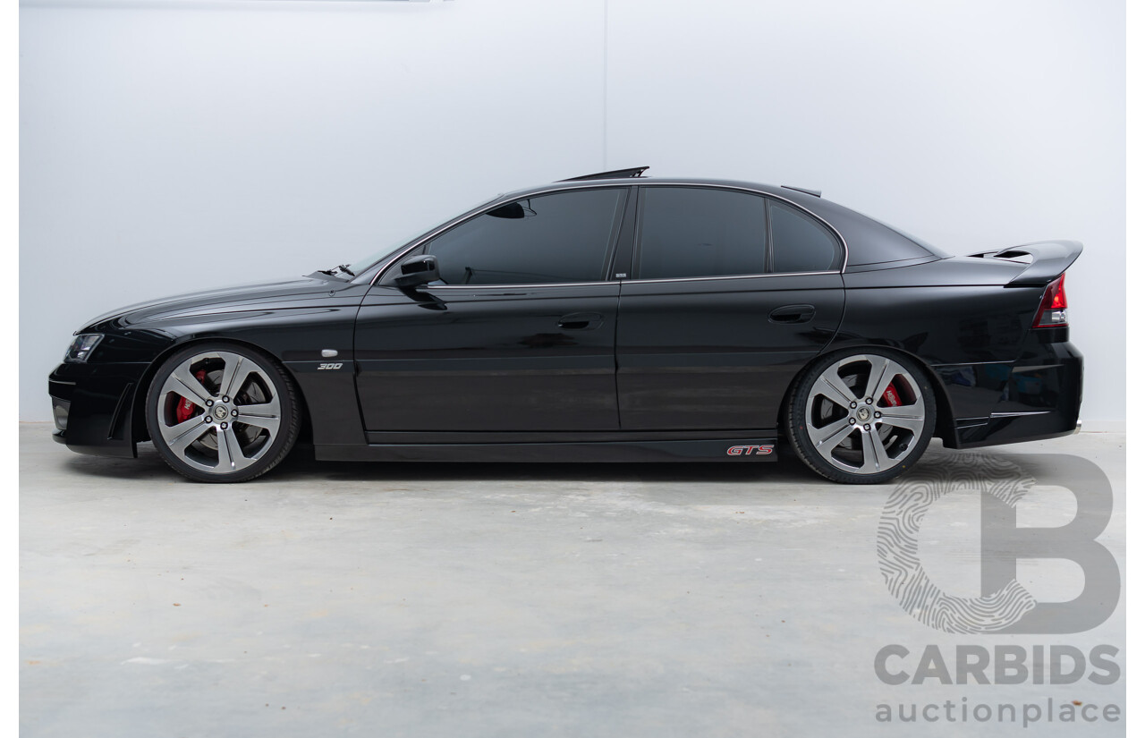 10/2002 Holden HSV VY GTS 300 Build No.10 Y-SERIES 4d Sedan Phantom Black 5.7L V8