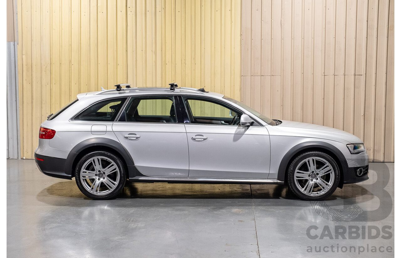 3/2014 Audi A4 Allroad Quattro (AWD) LE B8 (8K) MY14 4d Wagon Silver Turbo Diesel 2.0L