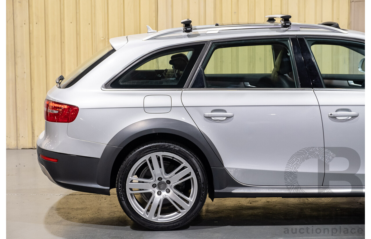 3/2014 Audi A4 Allroad Quattro (AWD) LE B8 (8K) MY14 4d Wagon Silver Turbo Diesel 2.0L