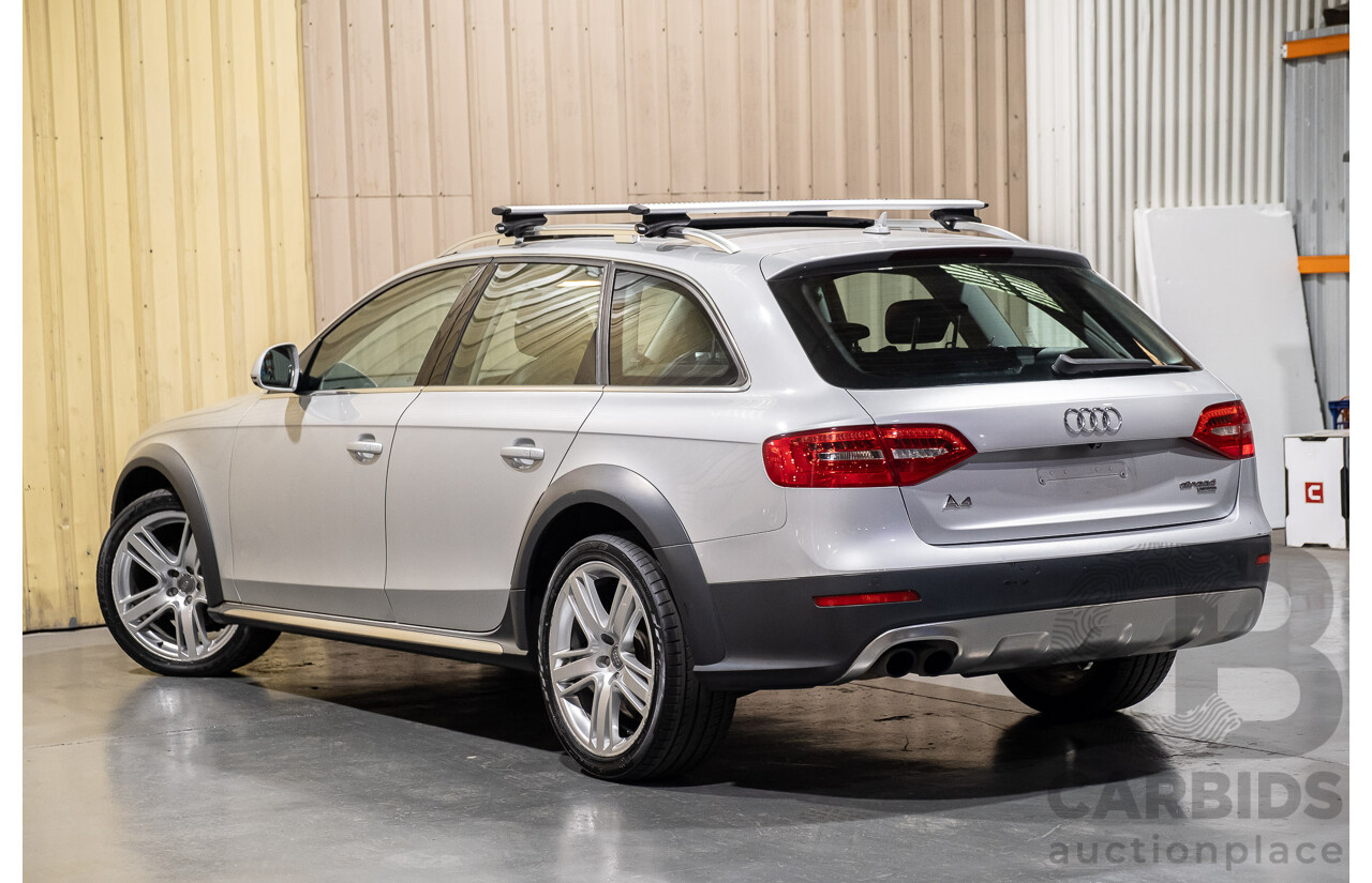 3/2014 Audi A4 Allroad Quattro (AWD) LE B8 (8K) MY14 4d Wagon Silver Turbo Diesel 2.0L