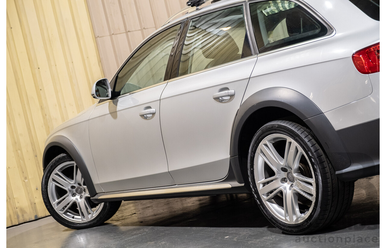 3/2014 Audi A4 Allroad Quattro (AWD) LE B8 (8K) MY14 4d Wagon Silver Turbo Diesel 2.0L