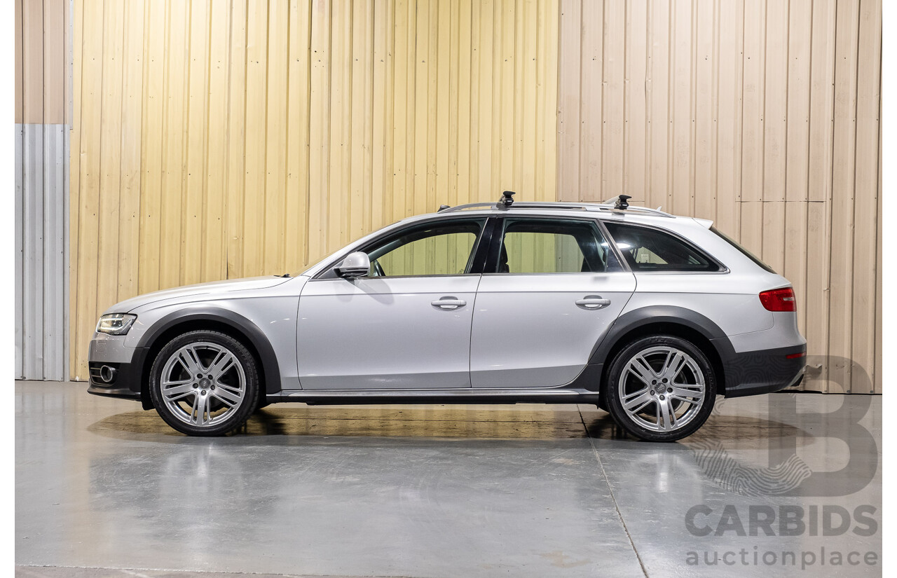 3/2014 Audi A4 Allroad Quattro (AWD) LE B8 (8K) MY14 4d Wagon Silver Turbo Diesel 2.0L