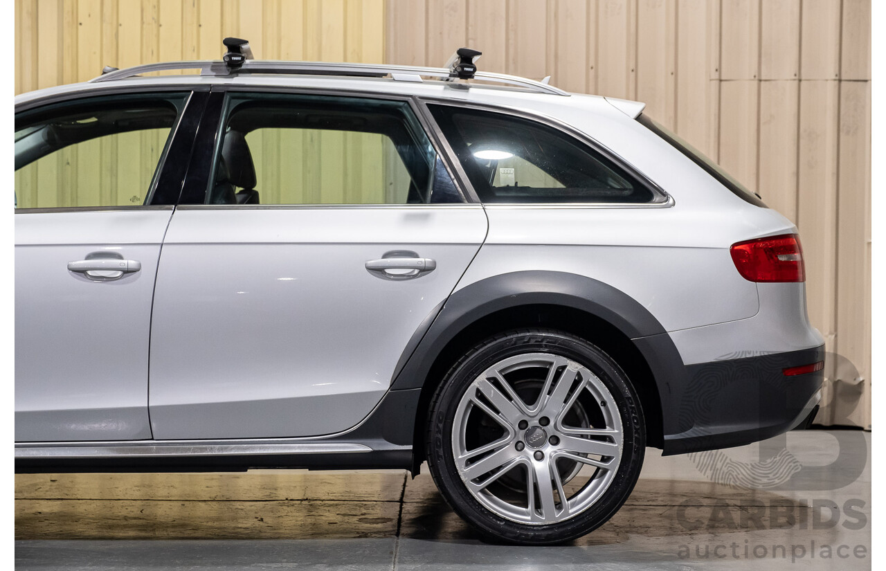 3/2014 Audi A4 Allroad Quattro (AWD) LE B8 (8K) MY14 4d Wagon Silver Turbo Diesel 2.0L