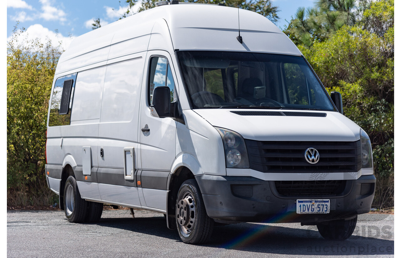 5/2013 Volkswagen Crafter TDI LWB HIGH Camper Van White 2.0L Turbo Diesel