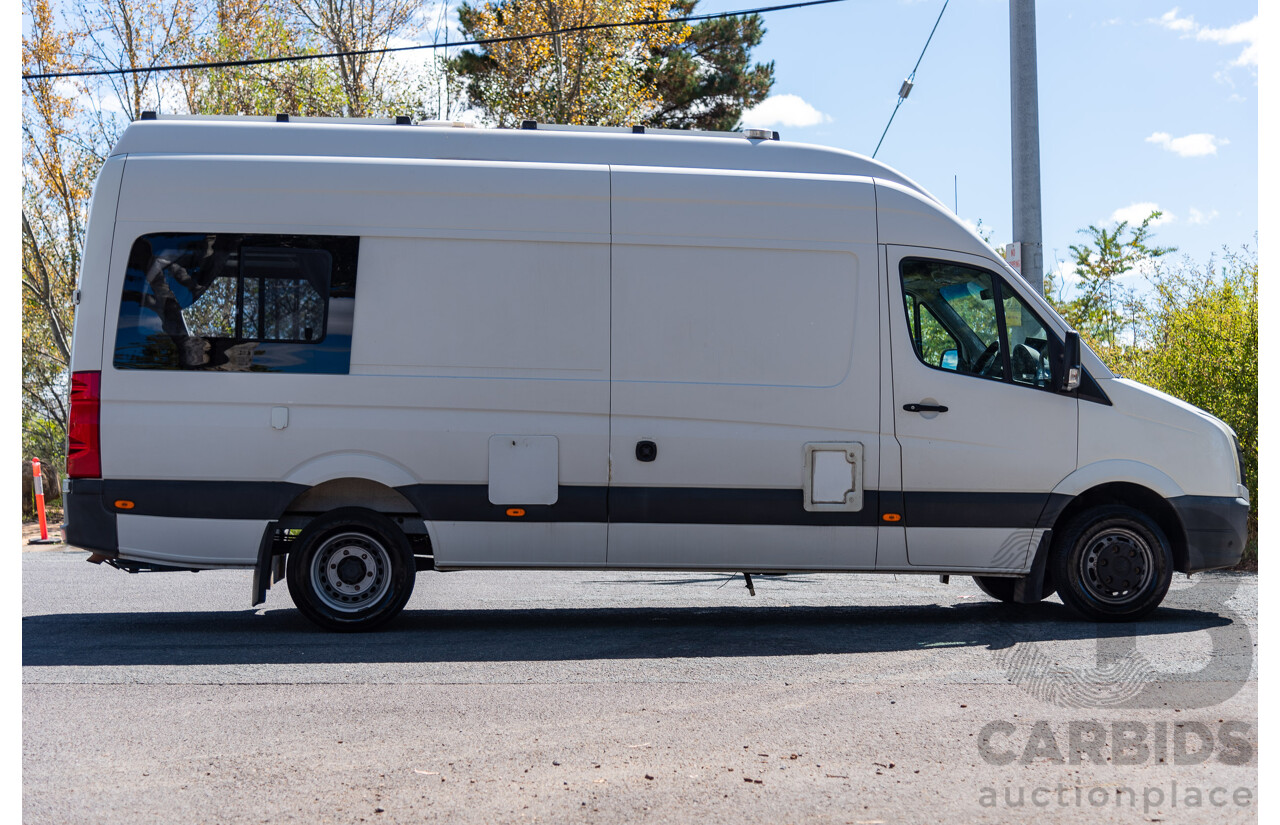 5/2013 Volkswagen Crafter TDI LWB HIGH Camper Van White 2.0L Turbo Diesel