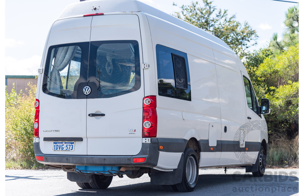 5/2013 Volkswagen Crafter TDI LWB HIGH Camper Van White 2.0L Turbo Diesel