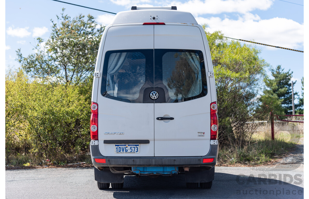 5/2013 Volkswagen Crafter TDI LWB HIGH Camper Van White 2.0L Turbo Diesel