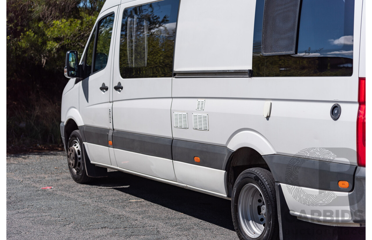 5/2013 Volkswagen Crafter TDI LWB HIGH Camper Van White 2.0L Turbo Diesel