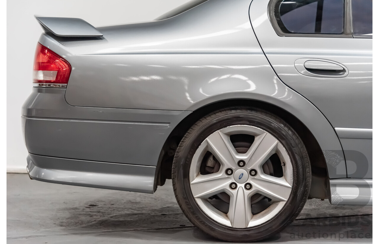 4/2003 Ford Falcon XR8 BA 4d Sedan Silver 5.4L V8