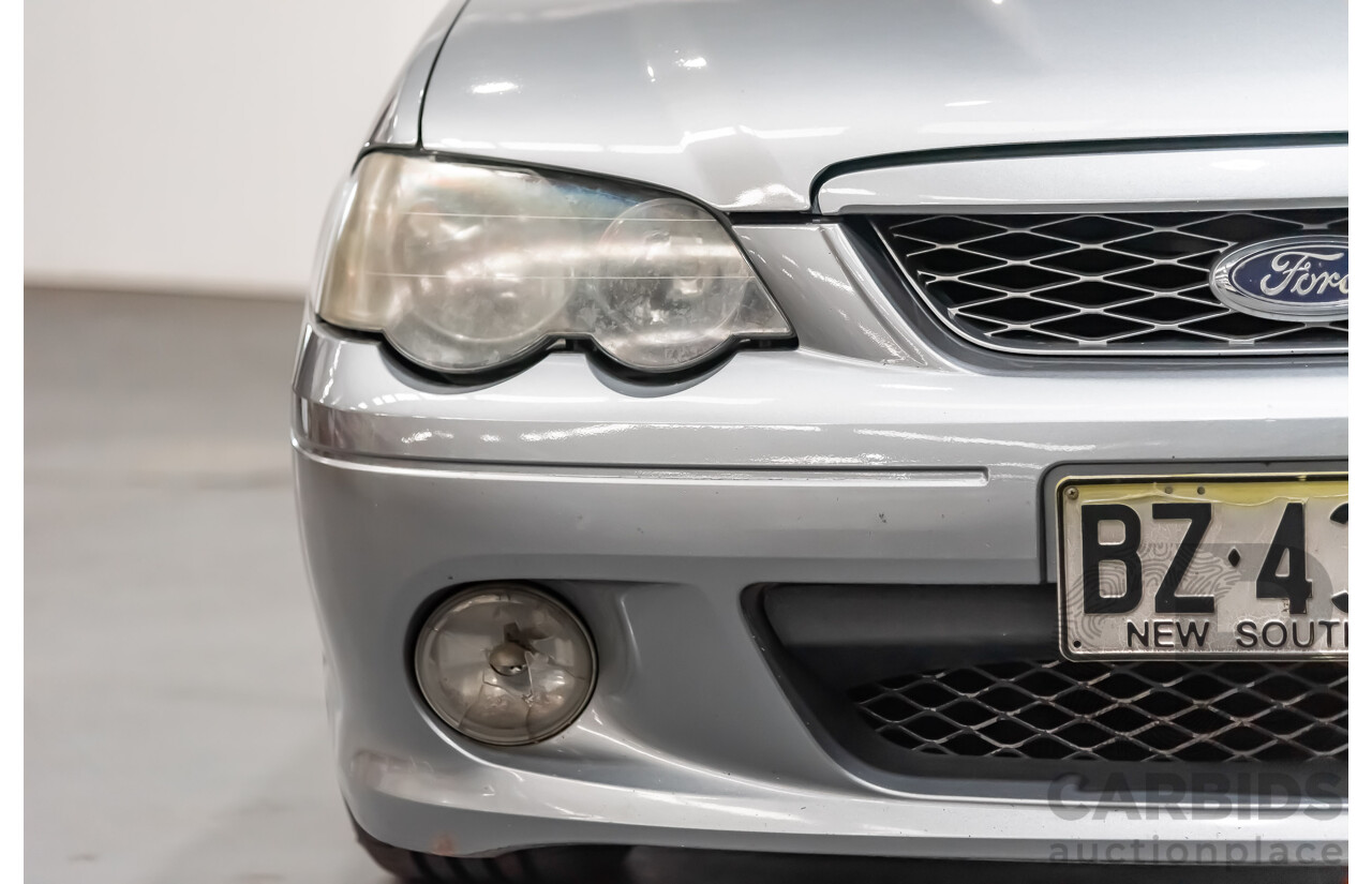 4/2003 Ford Falcon XR8 BA 4d Sedan Silver 5.4L V8