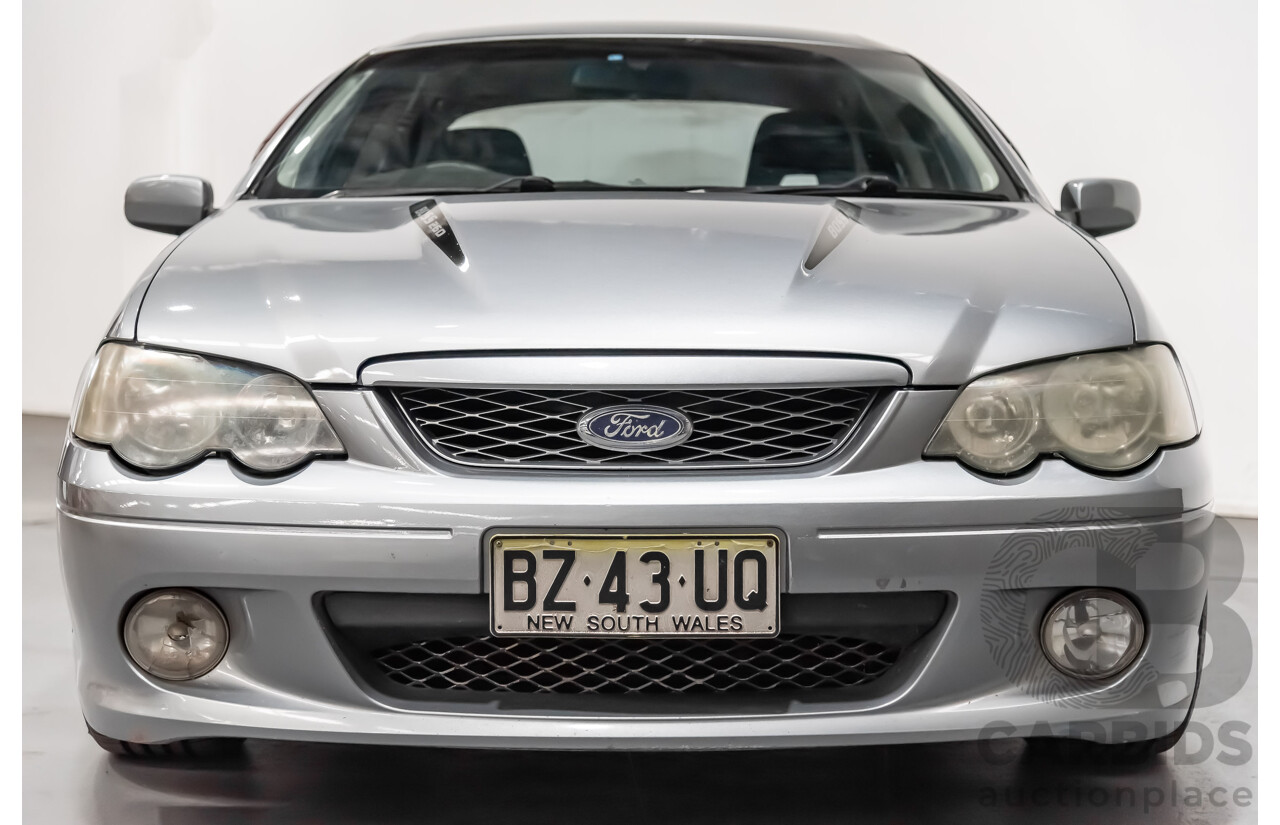 4/2003 Ford Falcon XR8 BA 4d Sedan Silver 5.4L V8