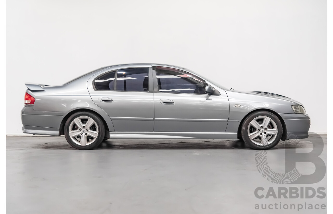 4/2003 Ford Falcon XR8 BA 4d Sedan Silver 5.4L V8