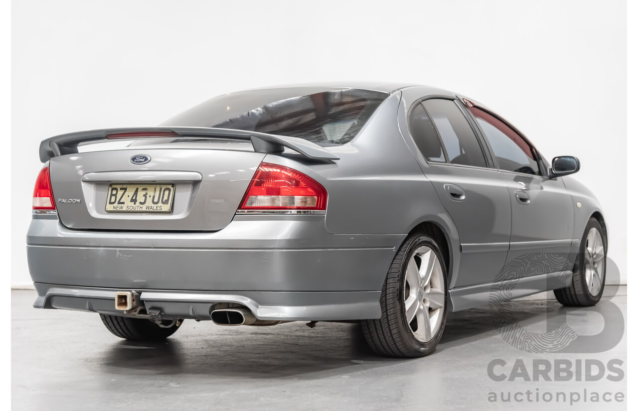 4/2003 Ford Falcon XR8 BA 4d Sedan Silver 5.4L V8