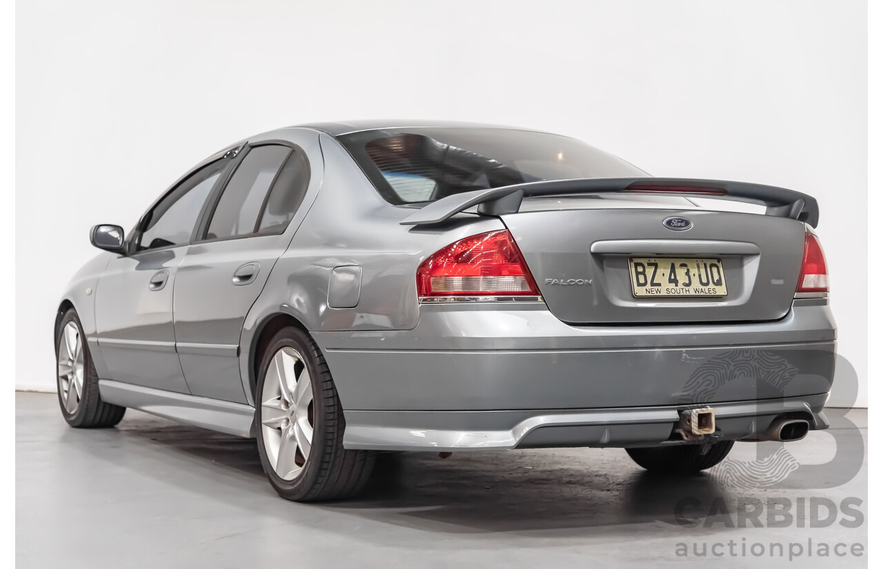 4/2003 Ford Falcon XR8 BA 4d Sedan Silver 5.4L V8