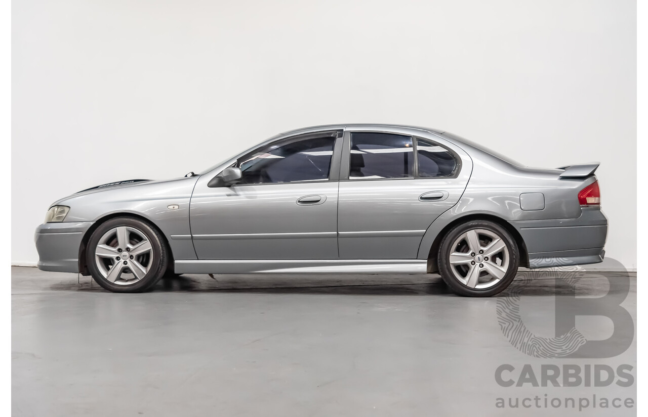 4/2003 Ford Falcon XR8 BA 4d Sedan Silver 5.4L V8