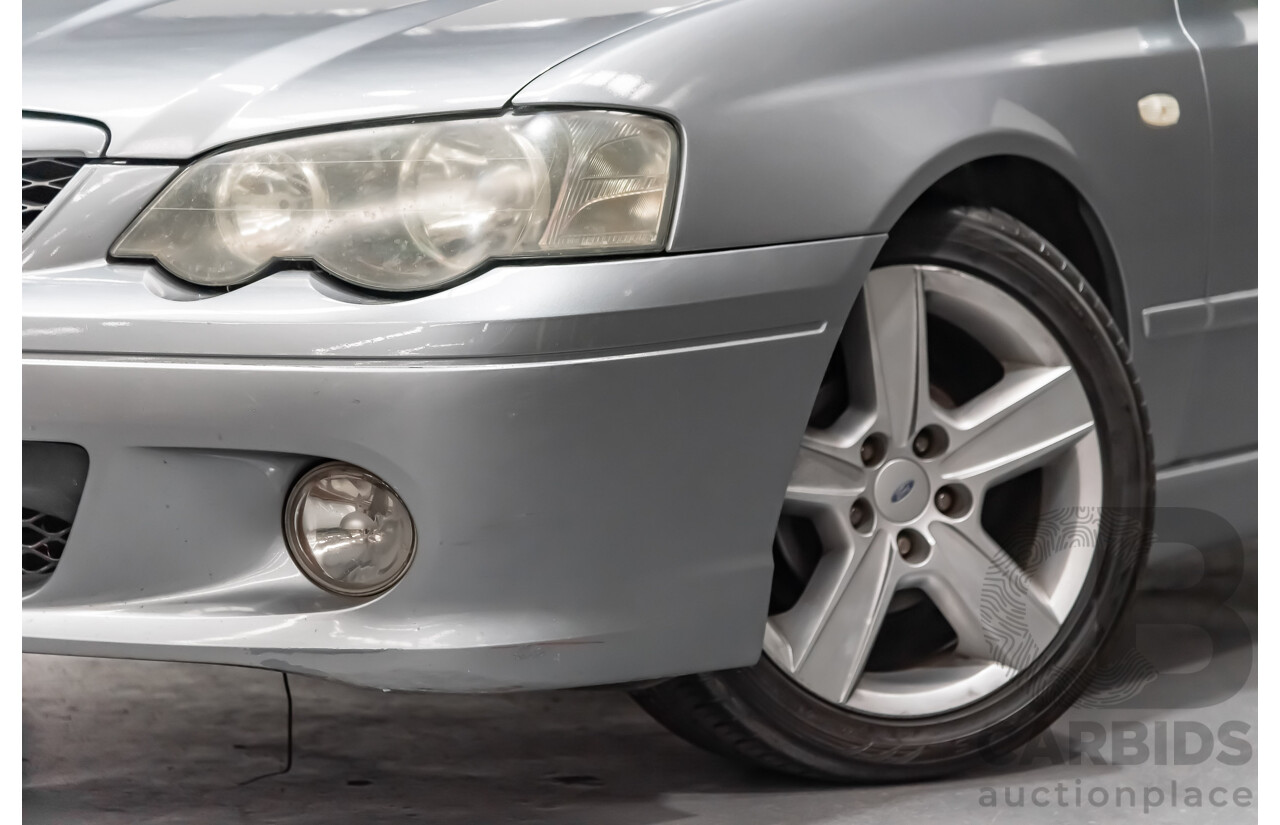 4/2003 Ford Falcon XR8 BA 4d Sedan Silver 5.4L V8