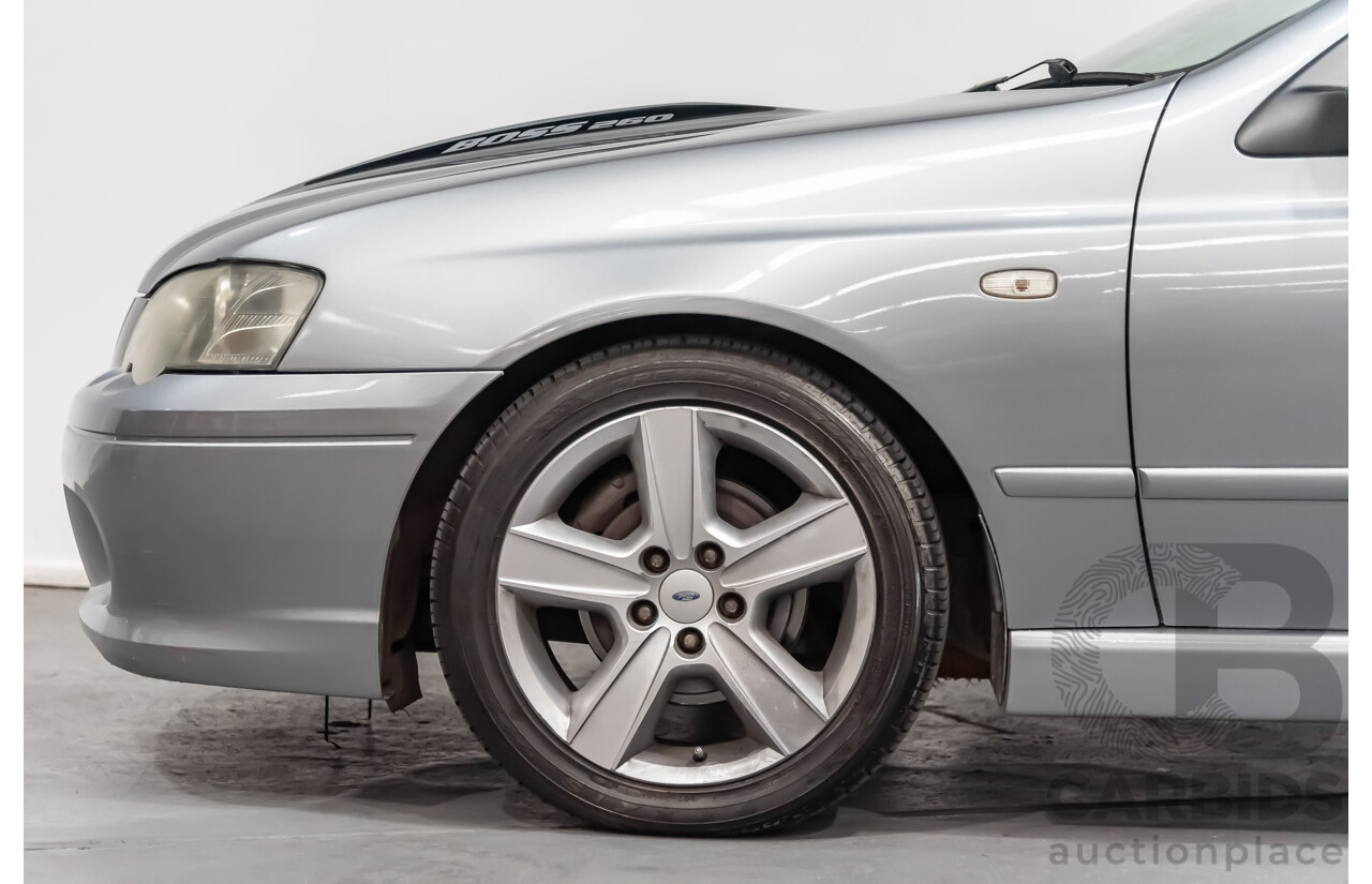 4/2003 Ford Falcon XR8 BA 4d Sedan Silver 5.4L V8