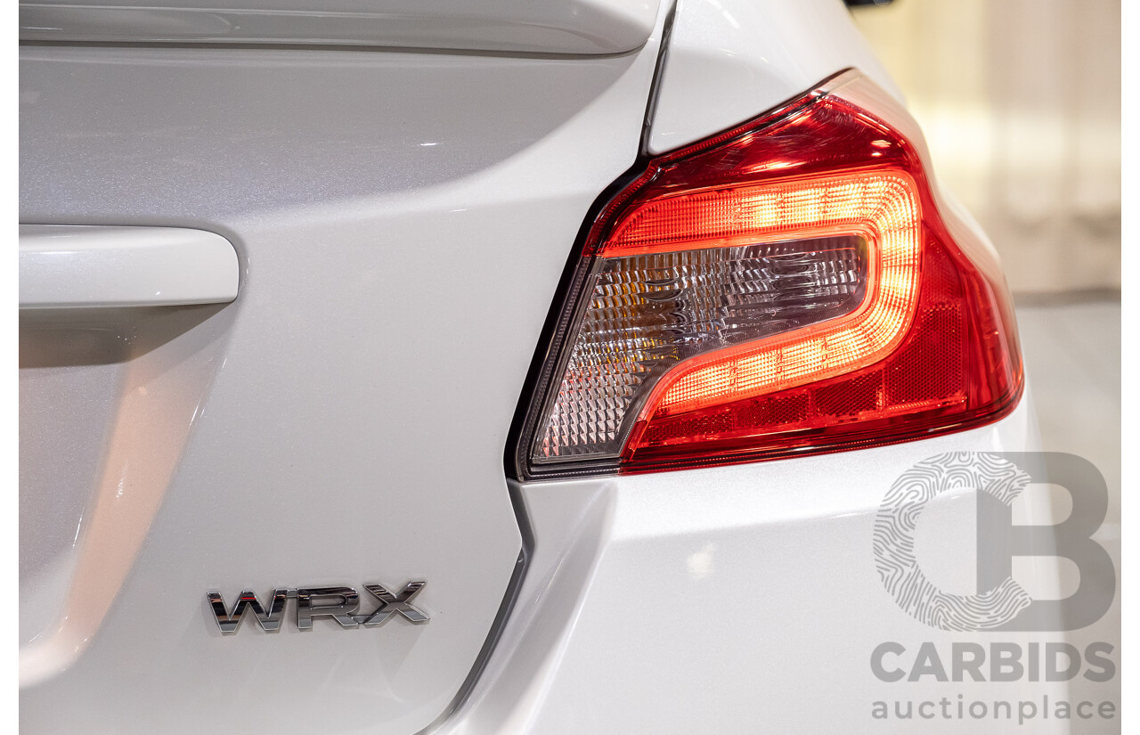 10/2014 Subaru WRX Premium (AWD) MY15 4d Sedan White 2.0L Turbo