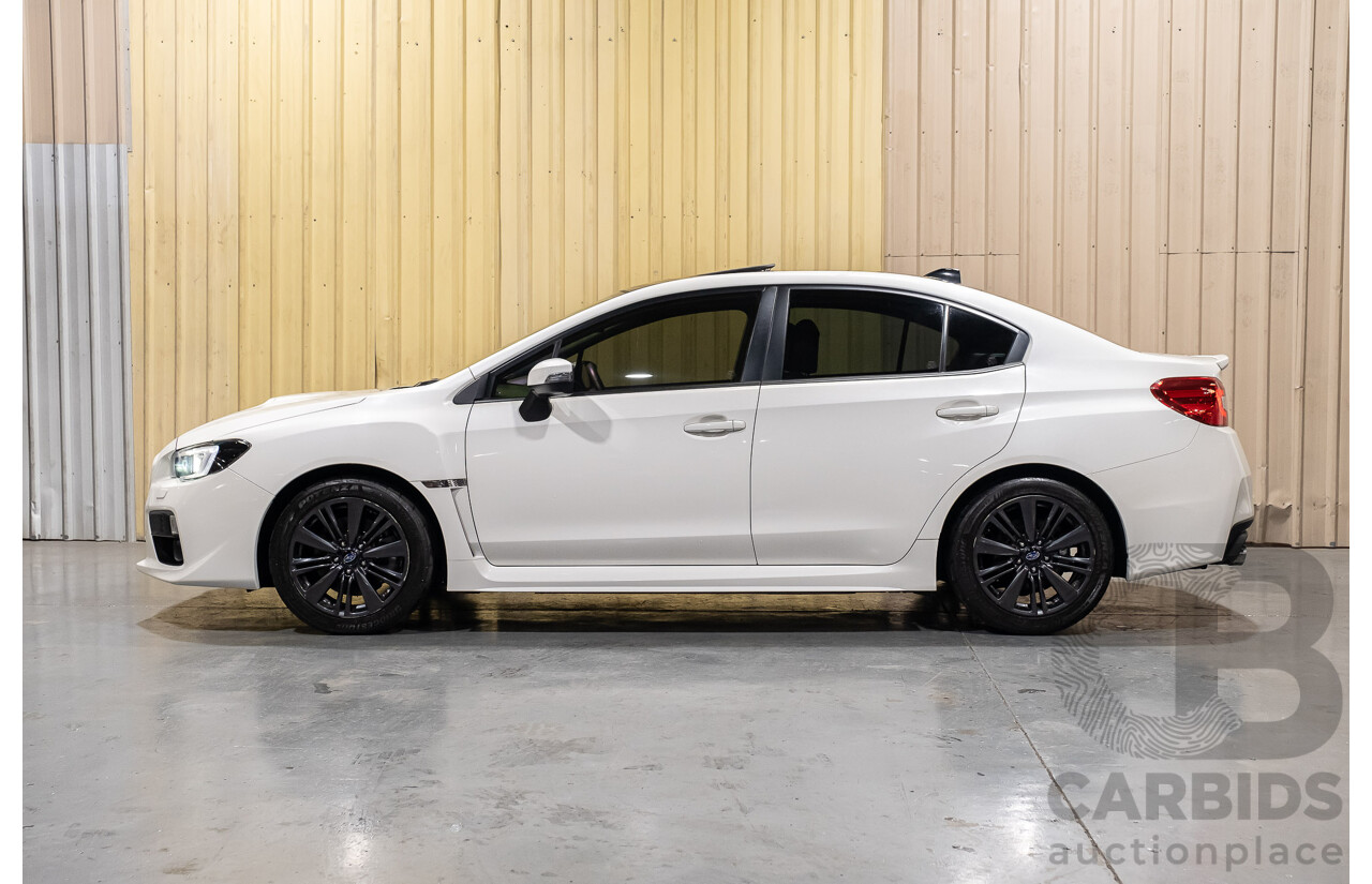 10/2014 Subaru WRX Premium (AWD) MY15 4d Sedan White 2.0L Turbo