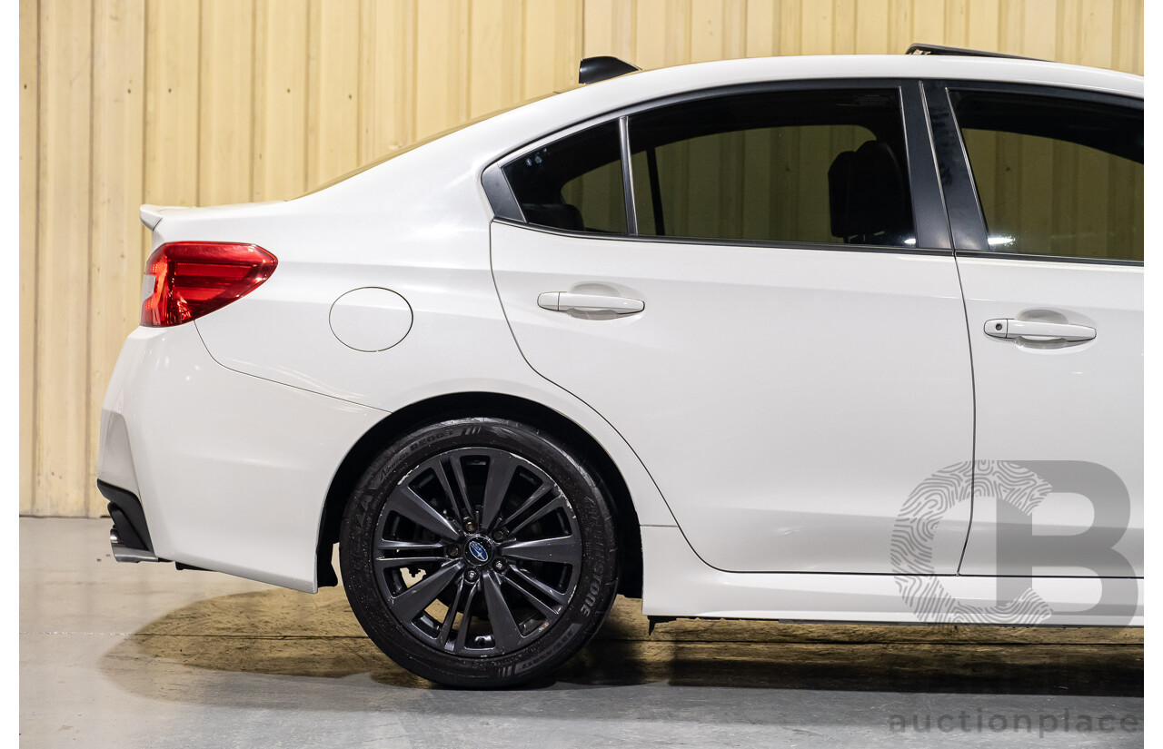 10/2014 Subaru WRX Premium (AWD) MY15 4d Sedan White 2.0L Turbo