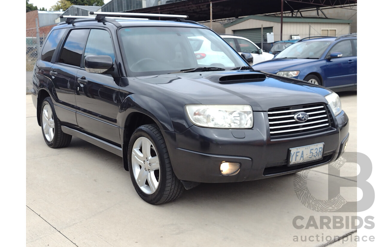 10/2007 Subaru Forester XT MY07 4d Wagon Grey 2.5L